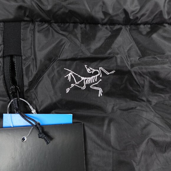 Arcteryx Vest Mens XL Black Cerium SL Sleeveless Puffer Quilted Goose Down NEW - Picture 3 of 11